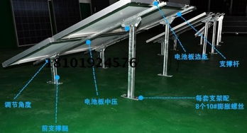 廠家直銷特價C型鋼41*41*2.0太陽能光伏支架 鍍鋅/不銹鋼可選，沖孔帶加強筋，高清實拍圖鑒賞